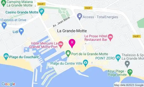 Localisation Restaurant  Le Pianissimo