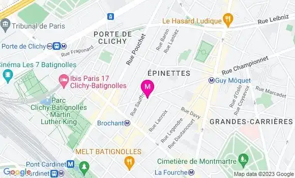 Localisation Restaurant  Le Refuge des Moines