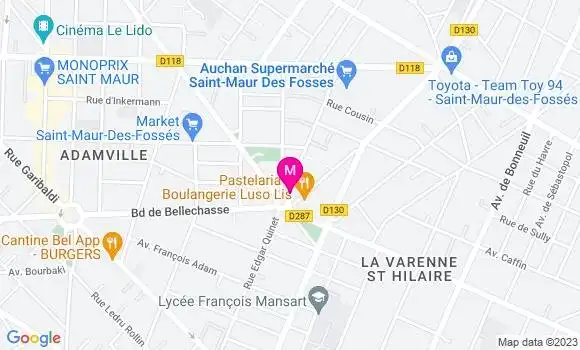Localisation Restaurant  Café Gourmand