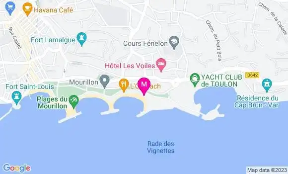 Localisation Restaurant  Le Cabanon