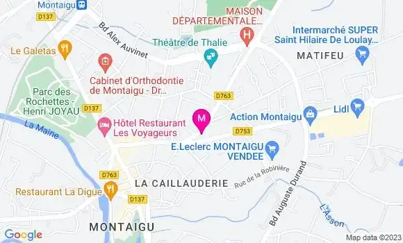 Localisation Restaurant  Le Bonheur d