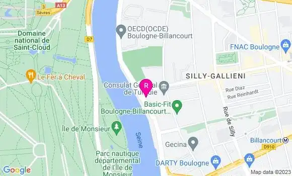 Localisation Restaurant  La Grange