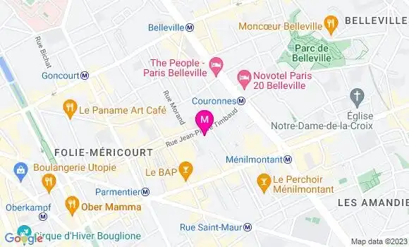 Localisation Restaurant  L
