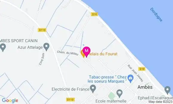 Localisation Restaurant  Relais du Fourat