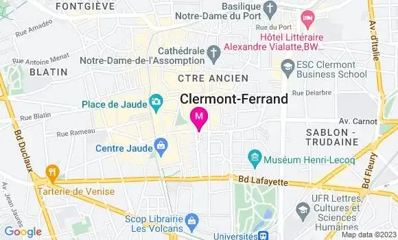 Localisation Restaurant  Le Dérailleur