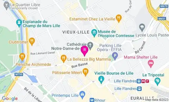 Localisation Restaurant Bar Aux Deux Cocottes