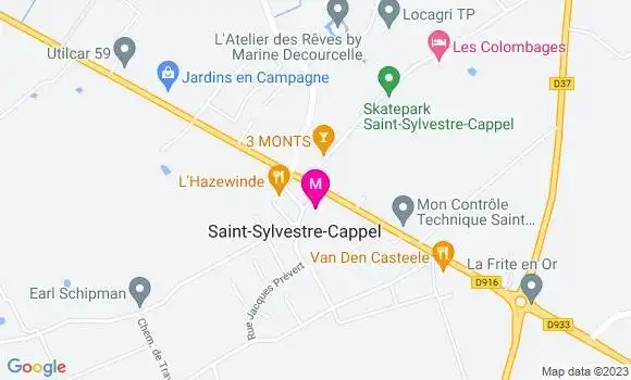 Localisation Restaurant  Le Saint Sylvestre