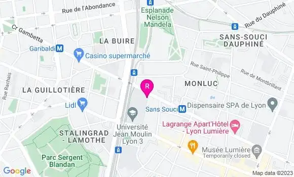 Localisation Restaurant  Upper Side