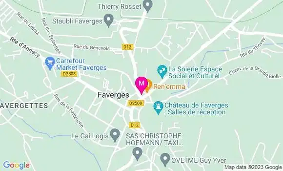Localisation Restaurant  L