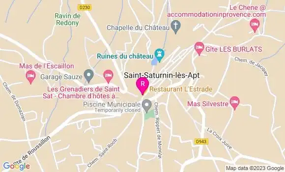 Localisation Restaurant  L