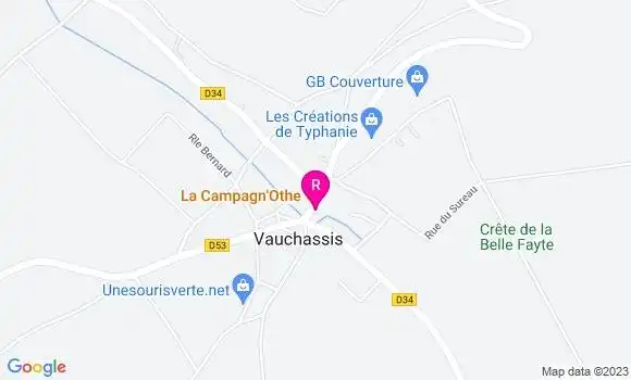 Localisation Restaurant  La Campagn
