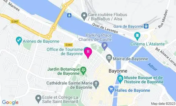 Localisation Restaurant  La Pause