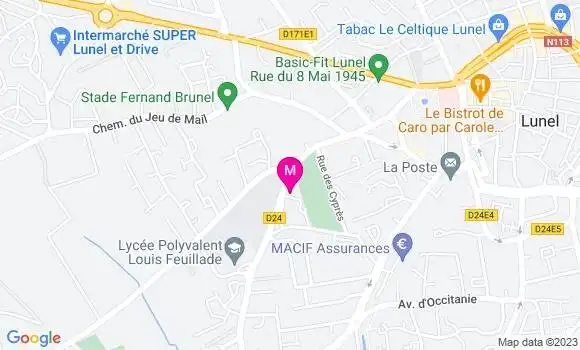 Localisation Restaurant Tacos Eat Vite