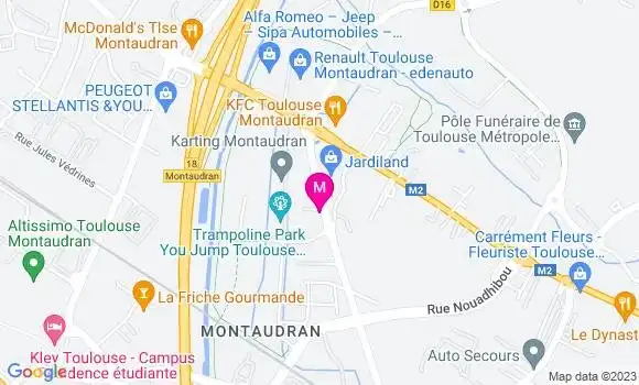 Localisation Restaurant Asiatique King Fat
