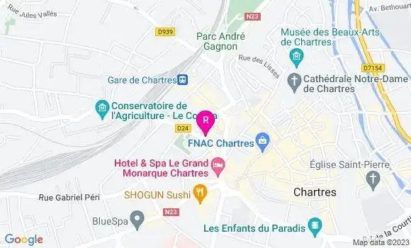 Localisation Brasserie de la Préfecture