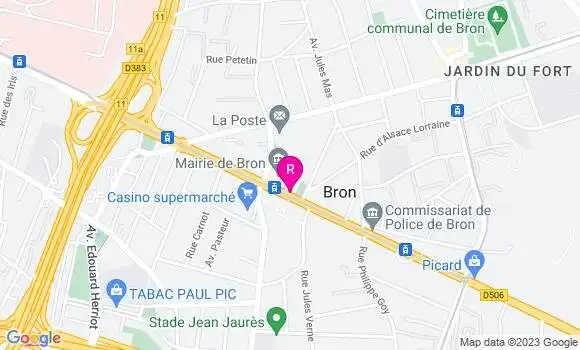 Localisation Restaurant  Le Daring