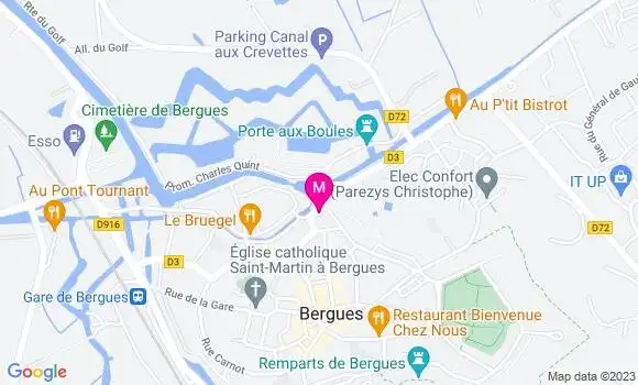 Localisation Restaurant  La Boustifaille