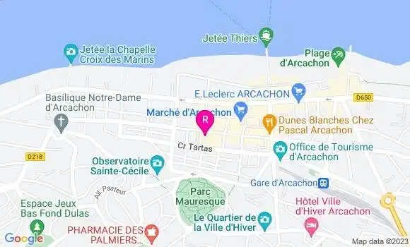 Localisation Crêperie La Minotière