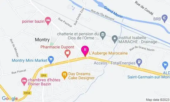 Localisation Restaurant Marocain L