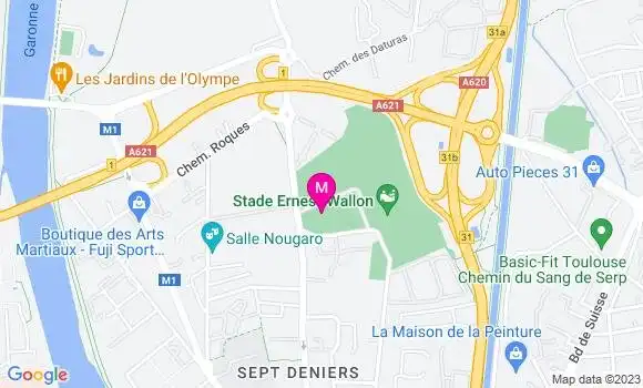 Localisation Restaurant  Le John