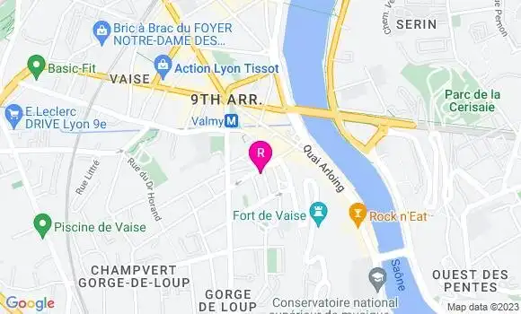 Localisation Restaurant  Comptoir B