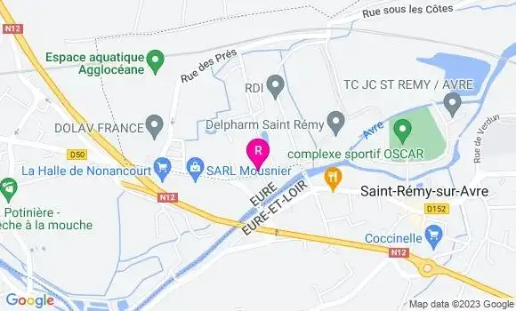 Localisation Restaurant  Le P