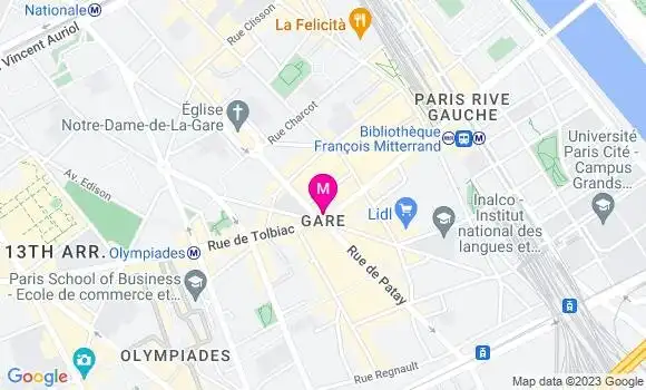 Localisation Café Le Pacha