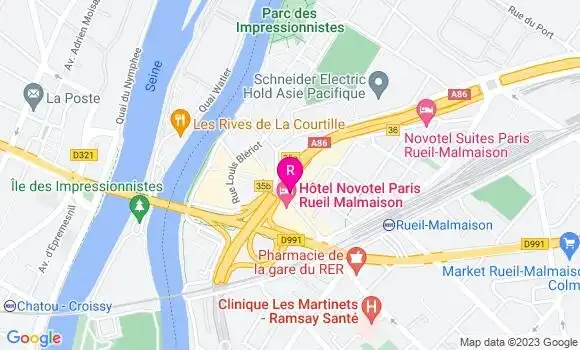 Localisation Restaurant  Aux Arcades