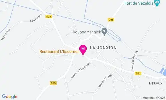Localisation Restaurant  L
