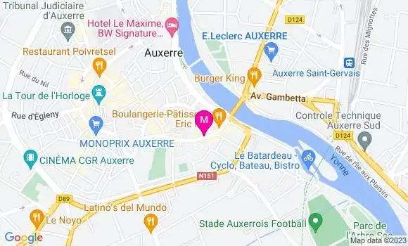 Localisation Restaurant  Le Flobert