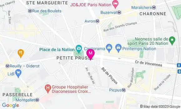 Localisation Restaurant  Le Dalou