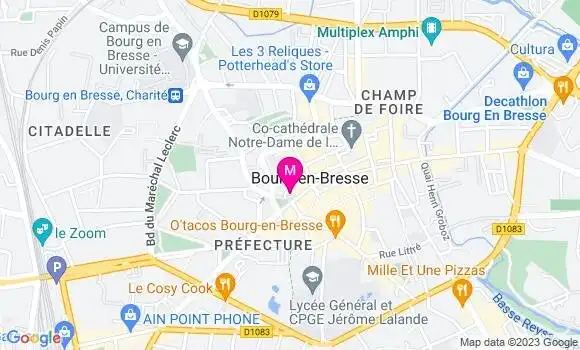 Localisation Restaurant  Le Scarron