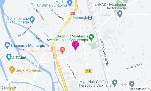 Localisation Restaurant Bar Au P
