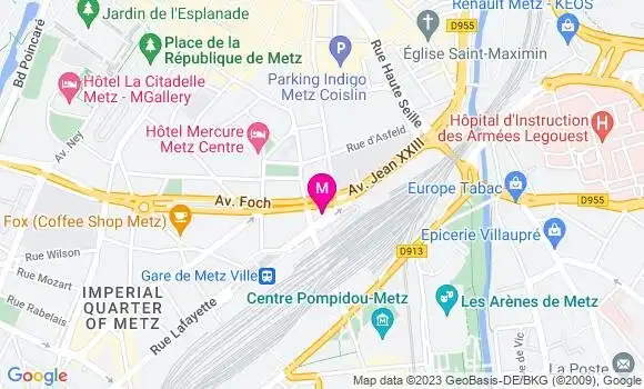 Localisation Restaurant  La Jeep