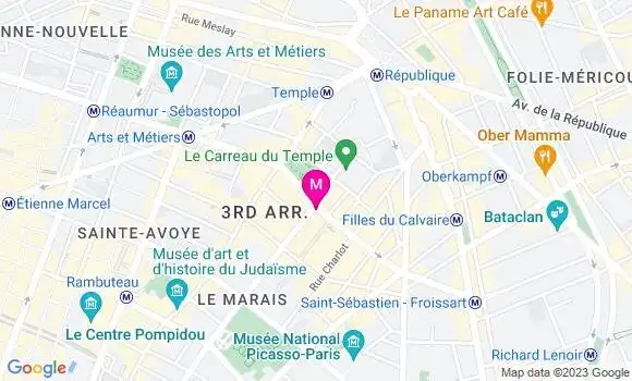 Localisation Restaurant  Le Café de la Mairie