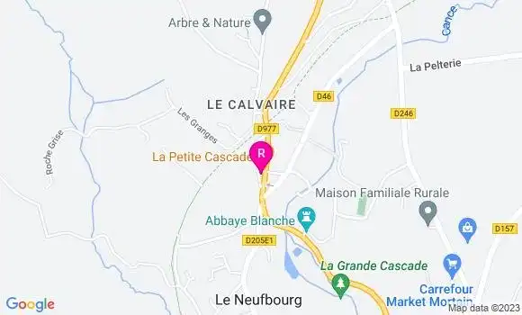 Localisation Restaurant  Le Relai des Sports