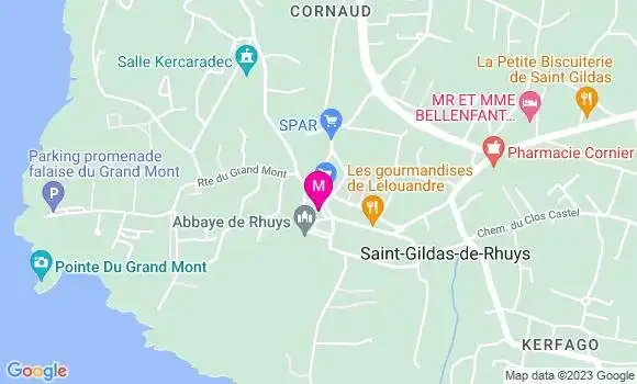 Localisation Pizzeria Le Casier