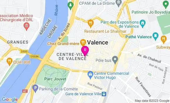 Localisation Restaurant  La Cuisine