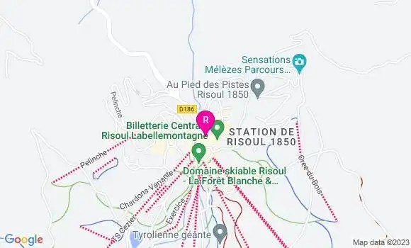 Localisation Restaurant  Les 3 Ours