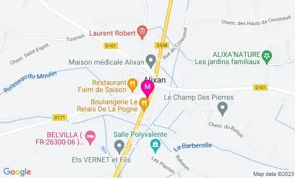 Localisation Restaurant Grill Le Grillobois