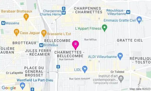 Localisation Restaurant Bar L