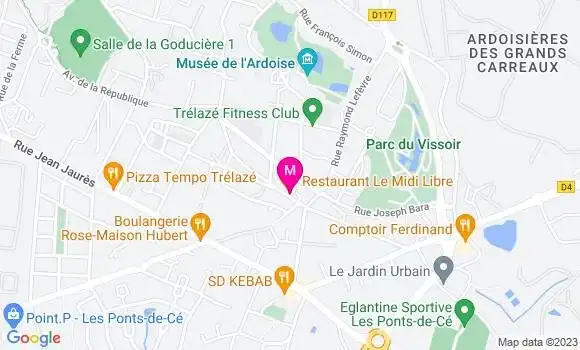Localisation Restaurant  Le Midi Libre