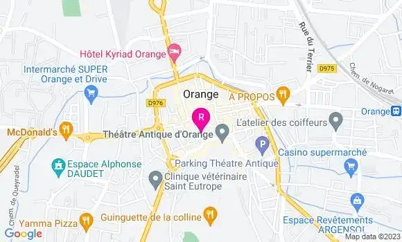 Localisation Restaurant  Le Forum