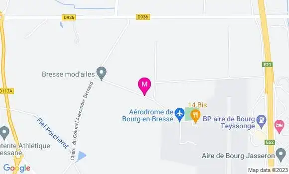 Localisation Restaurant  Le 14 Bis