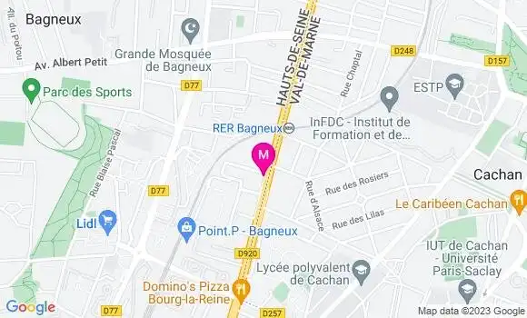 Localisation Restaurant  Le Monroe