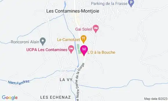 Localisation Restaurant  L