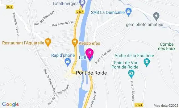 Localisation Le Bistrot