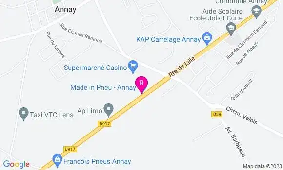 Localisation Restaurant  L