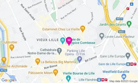 Localisation Restaurant  Le Petit Barbue d