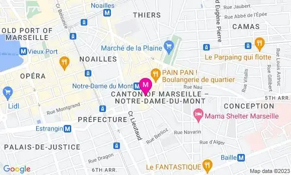 Localisation Restaurant  Omer